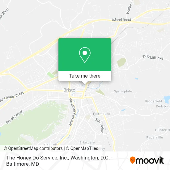 The Honey Do Service, Inc. map