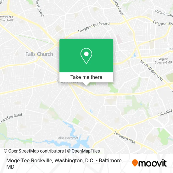 Moge Tee Rockville map