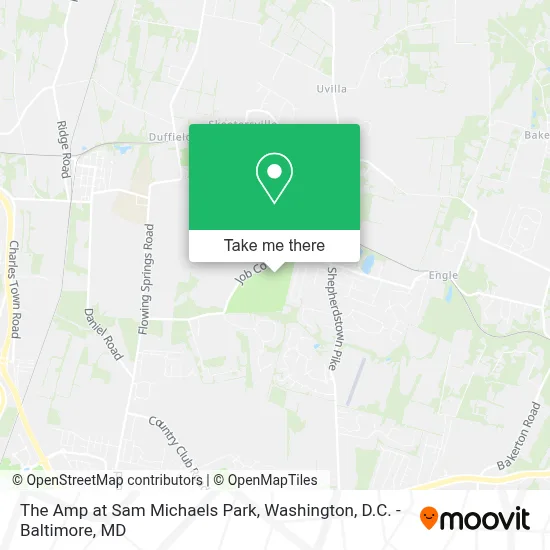 The Amp at Sam Michaels Park map