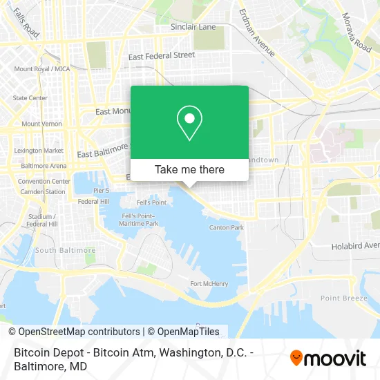Bitcoin Depot - Bitcoin Atm map