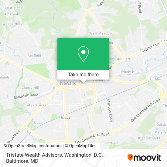 Tristate Wealth Advisors map