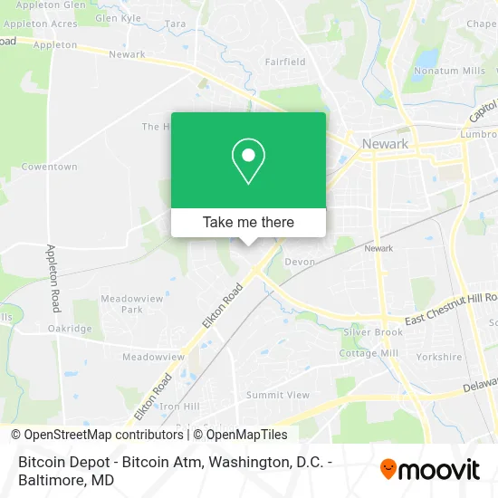 Bitcoin Depot - Bitcoin Atm map