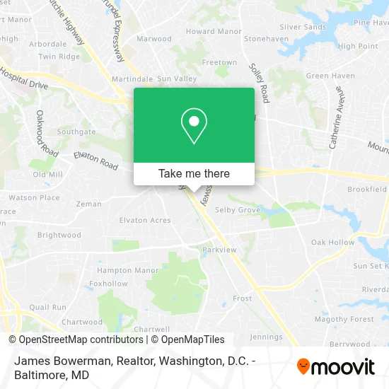 James Bowerman, Realtor map