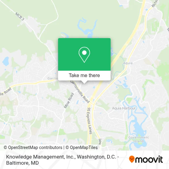 Knowledge Management, Inc. map