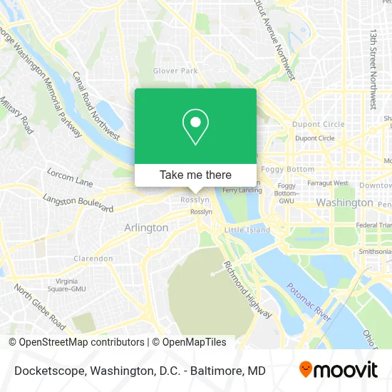 Docketscope map