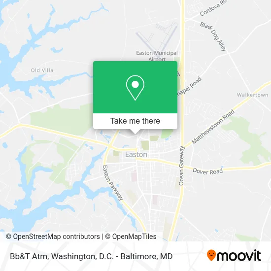 Bb&T Atm map