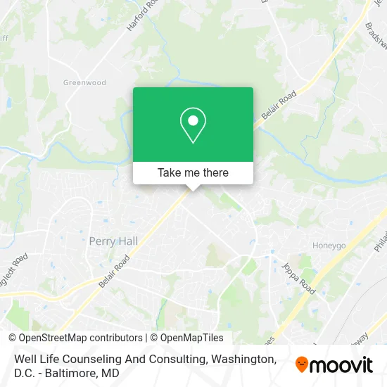 Well Life Counseling And Consulting map