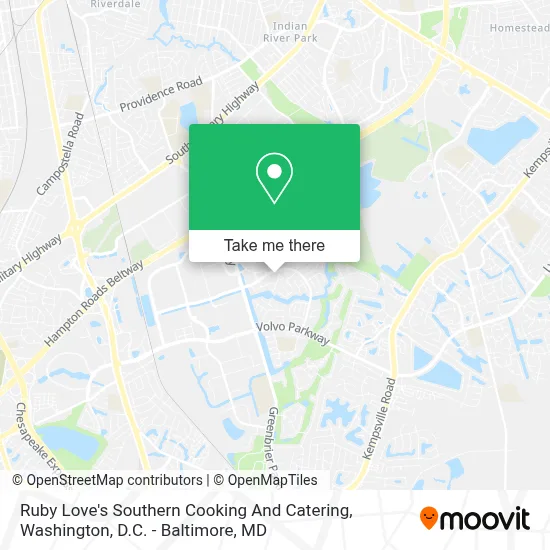 Ruby Love's Southern Cooking And Catering map