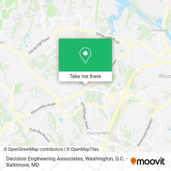 Decision Engineering Associates map