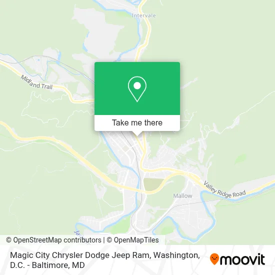 Magic City Chrysler Dodge Jeep Ram map