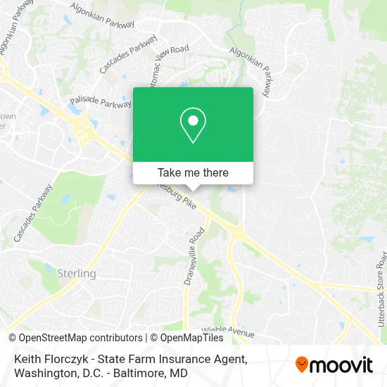 Keith Florczyk - State Farm Insurance Agent map