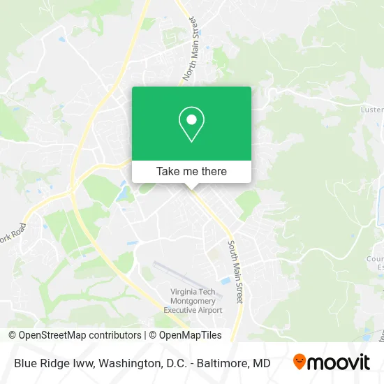 Blue Ridge Iww map
