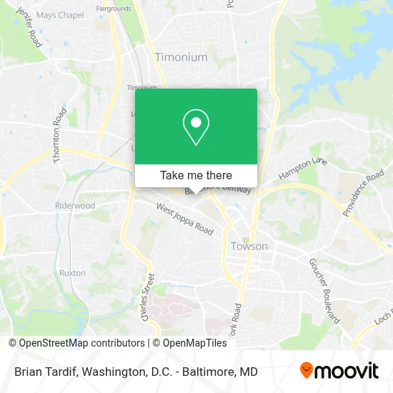 Brian Tardif map