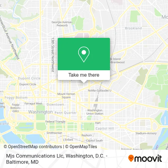 Mjs Communications Llc map