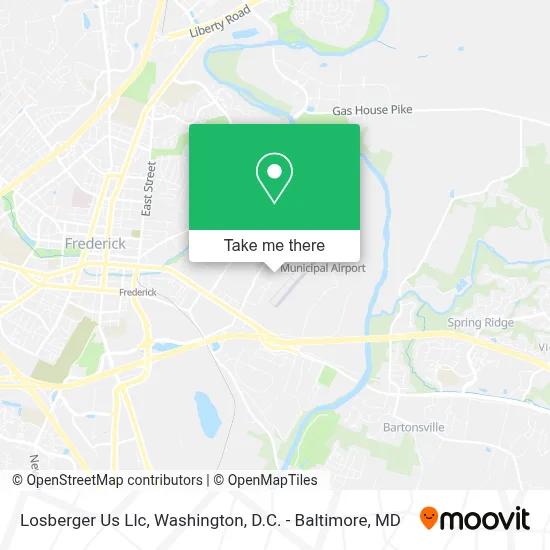 Losberger Us Llc map