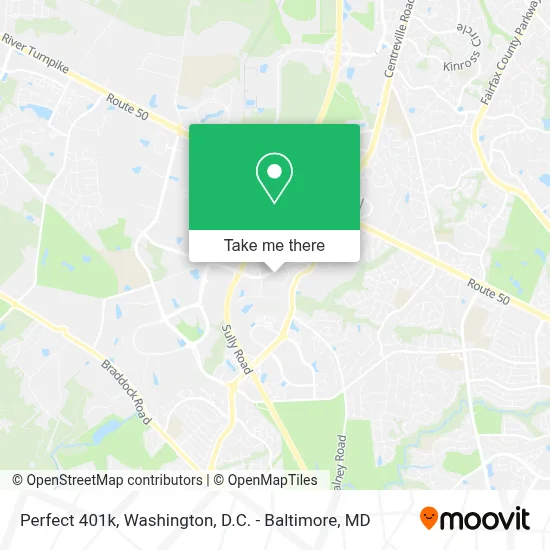 Perfect 401k map