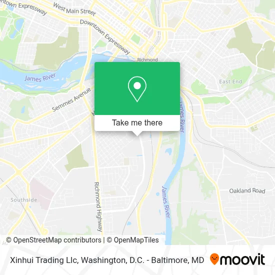 Xinhui Trading Llc map