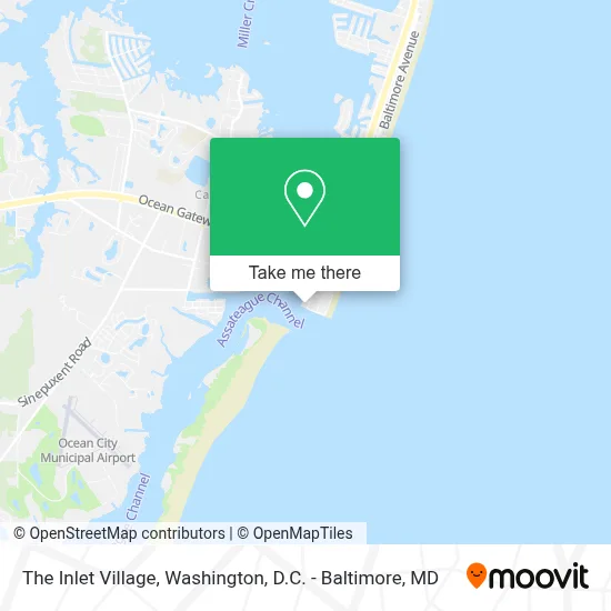 The Inlet Village map