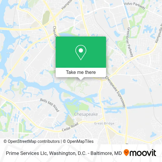 Prime Services Llc map