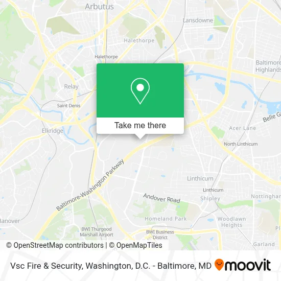 Vsc Fire & Security map