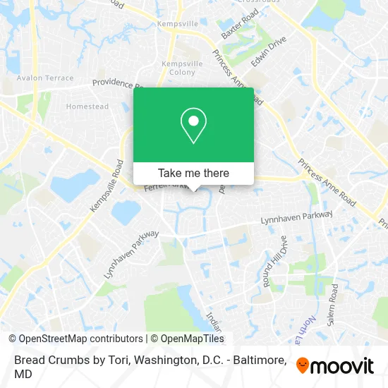 Bread Crumbs by Tori map