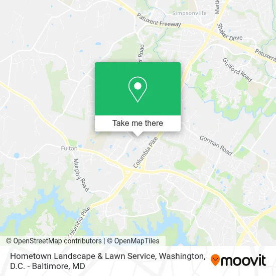 Hometown Landscape & Lawn Service map