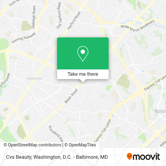 Cvs Beauty map