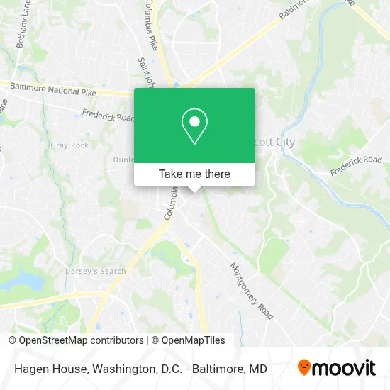 Hagen House map