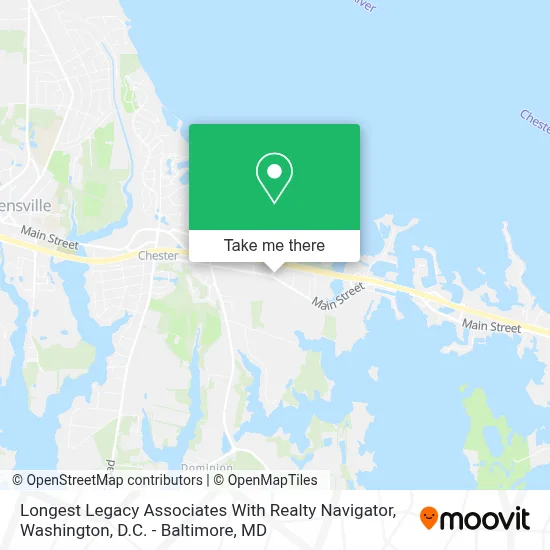 Longest Legacy Associates With Realty Navigator map