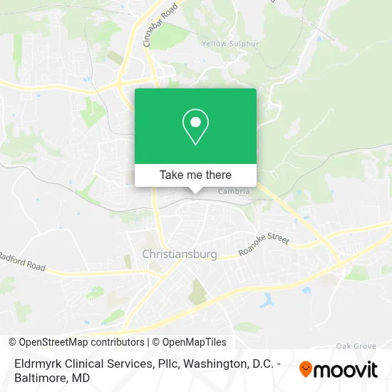 Eldrmyrk Clinical Services, Pllc map