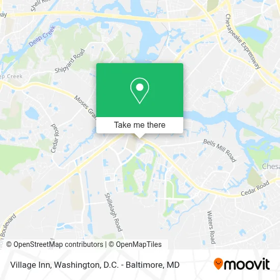 Village Inn map