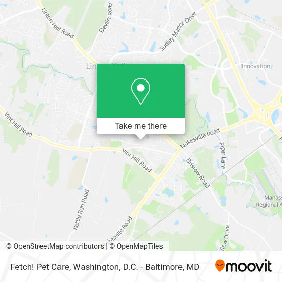 Fetch! Pet Care map
