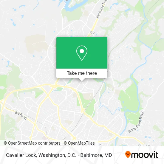 Cavalier Lock map