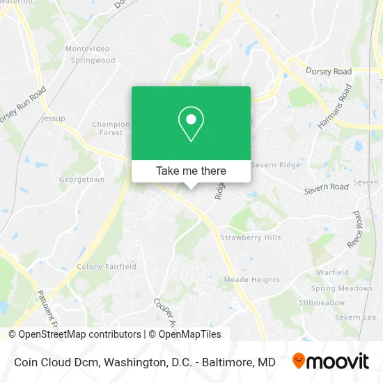 Coin Cloud Dcm map