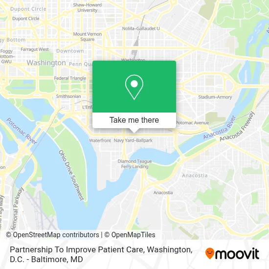 Partnership To Improve Patient Care map