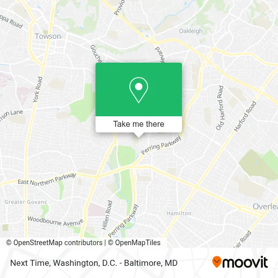Next Time map