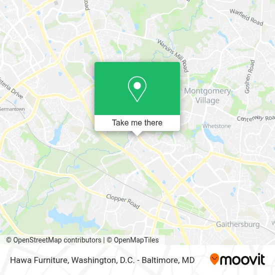 Hawa Furniture map