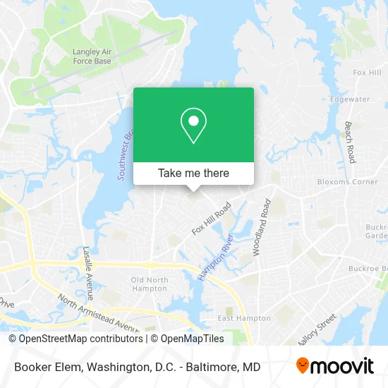 Booker Elem map