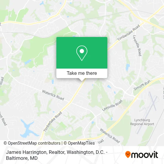 James Harrington, Realtor map