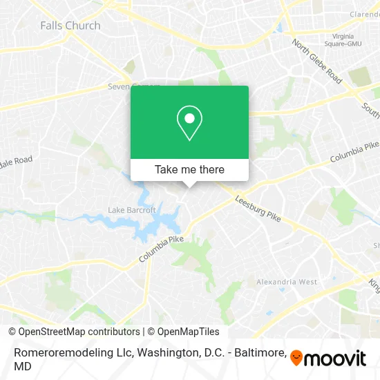 Romeroremodeling Llc map