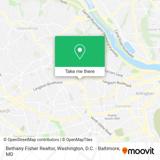 Bethany Fisher Realtor map