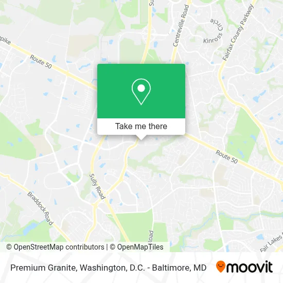 Premium Granite map