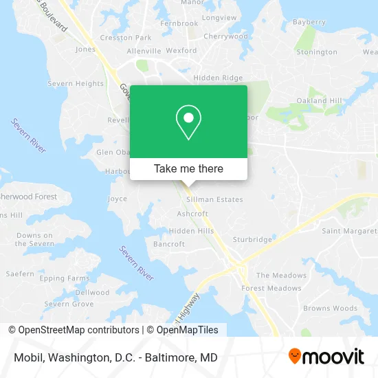 Mobil map