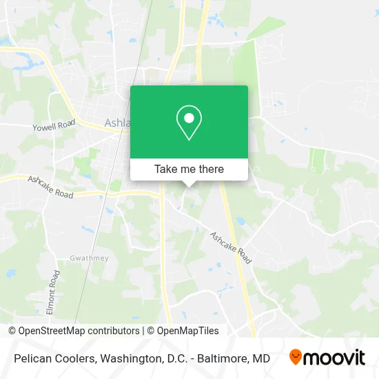Pelican Coolers map