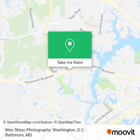 Wes Shinn Photography map