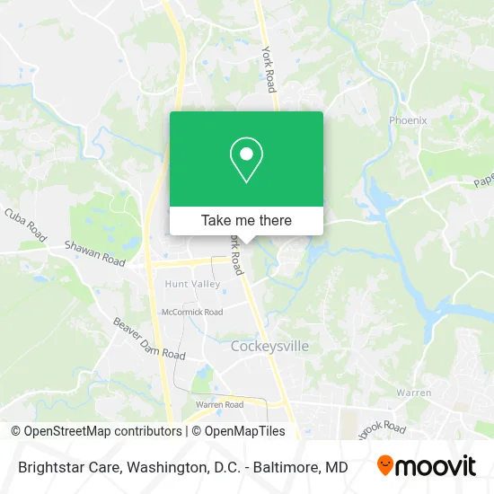 Brightstar Care map