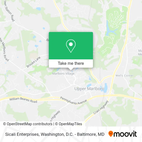 Sicali Enterprises map