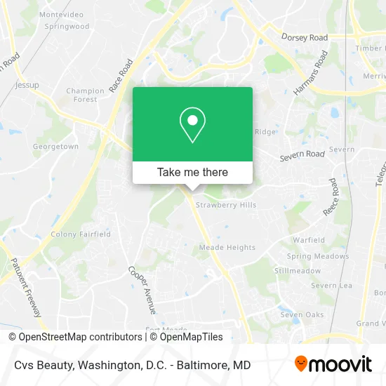 Cvs Beauty map