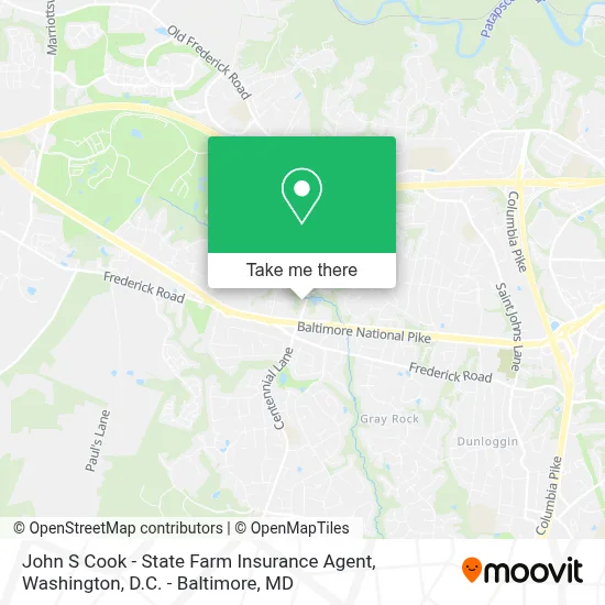 John S Cook - State Farm Insurance Agent map
