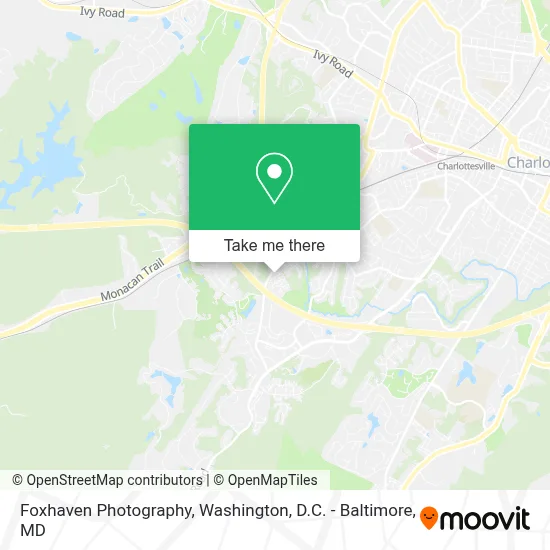 Foxhaven Photography map